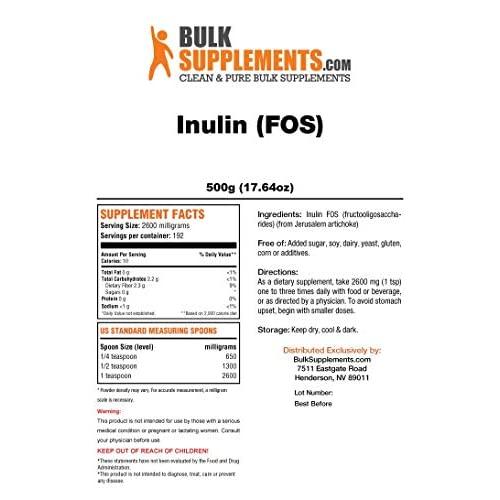 Bulksupplements Inulin Powder