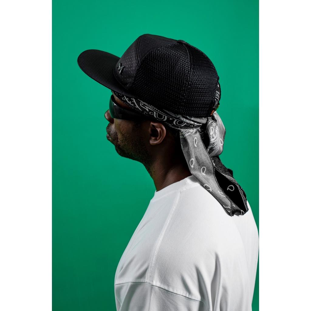 Mũ snapback CAPMAN phong cách hiphop CM44 họa tiết chấm bi màu đen