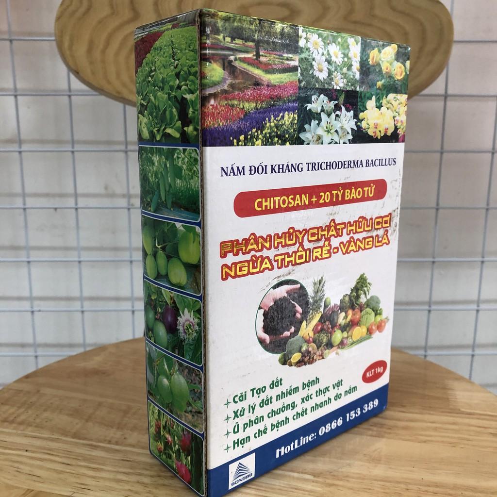 Nấm đối kháng Trichoderma bacillus 1kg