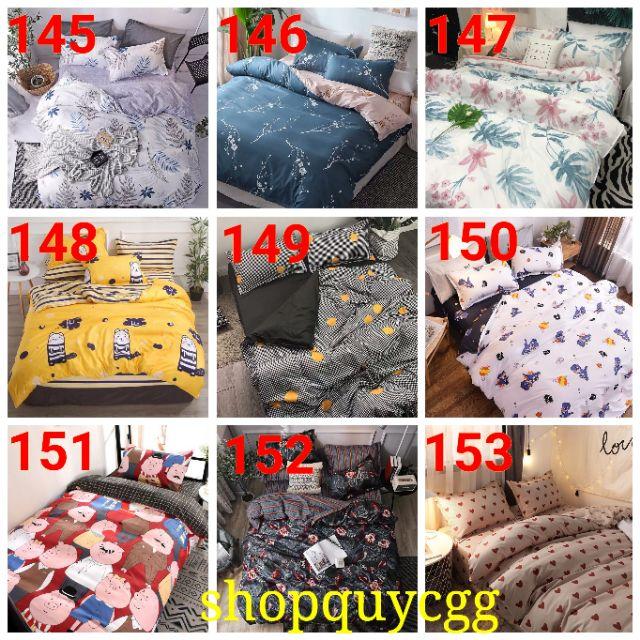 Bộ cotton poly Chăn Phao, Trần hè. Mẫu mới bổ sung