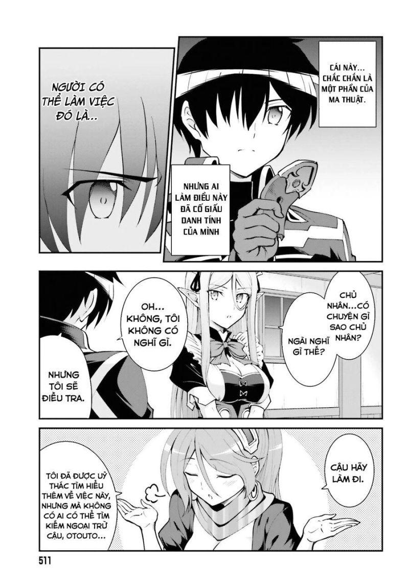 vì thích một cuộc sống nhàn nhã, sau khi đánh bại quỷ vương, anh ta lập một hội quán và sống ẩn dật chapter 21.5 4