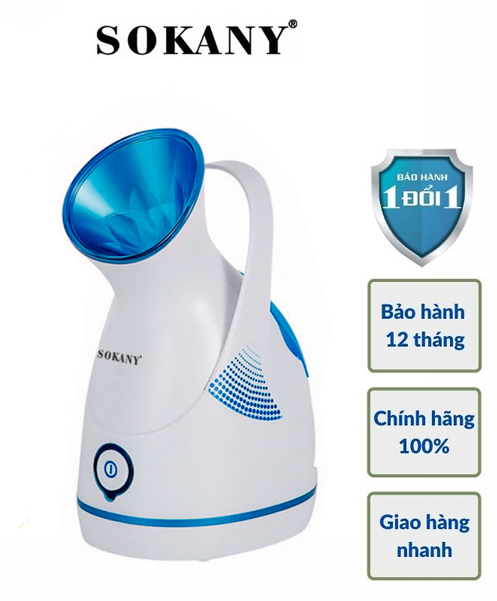 Máy Xông Mặt Phun Sương Nano Giữ Ẩm Làm Sạch Da Mặt 100mL SOKANY ZJ6780 - Hàng Chính Hãng