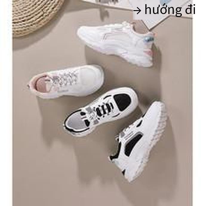 Thuận lợi nhất giày bố giày chạy bộ ngoài trời giày chạy bộ tăng chiều cao giày thường các cặp đôi