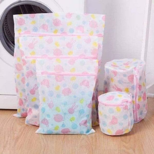 Set 5 túi lưới đựng đồ giúp bảo vệ quần áo khi giặt loại cao cấp