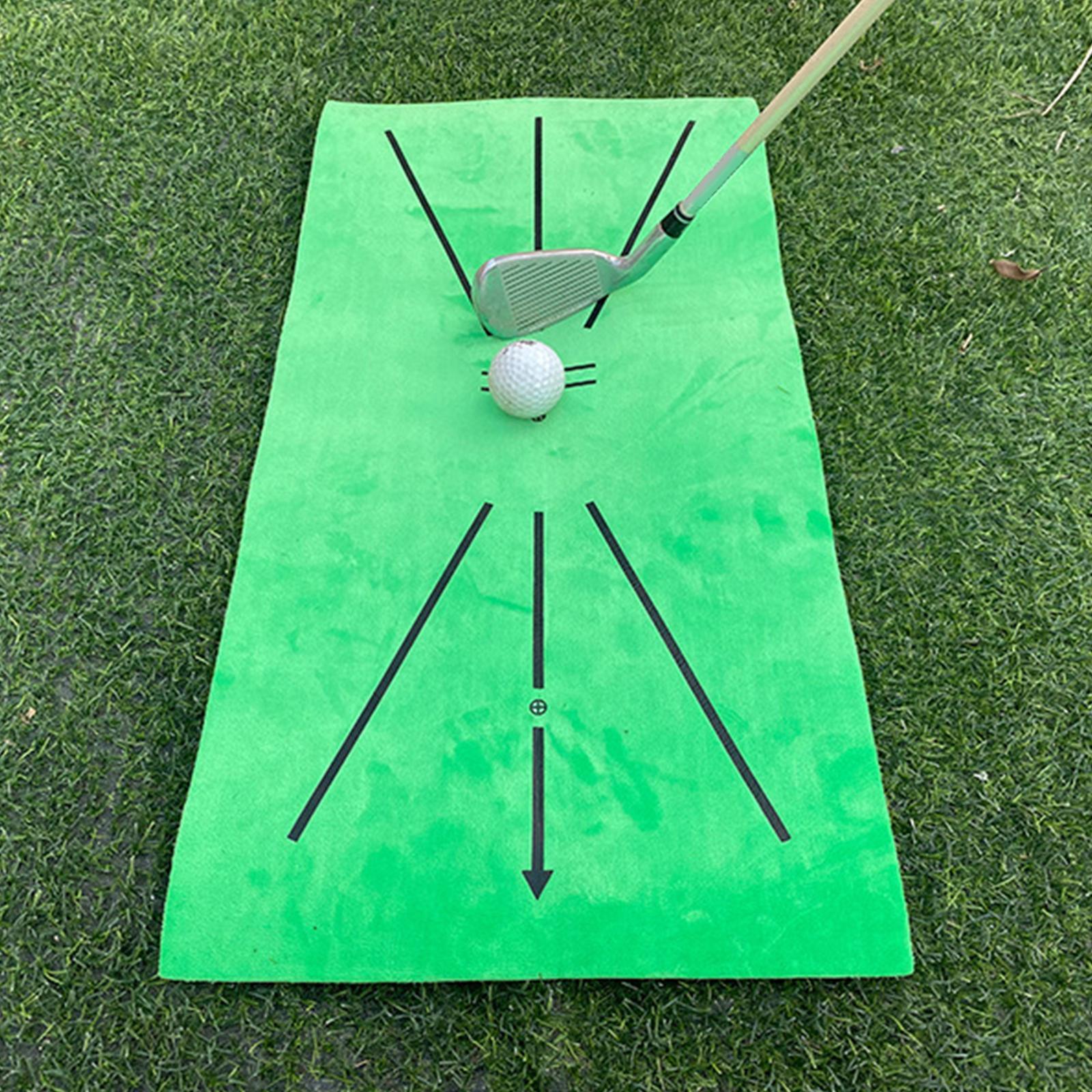 Backyard Golf Training Mat Indoor Outdoor Training Aid Fairway Mat for Golf Practice