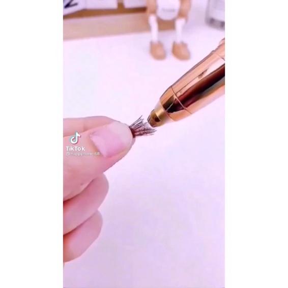 Bút tỉa lông mày - Máy tỉa lông mày với lưỡi cạo 360 đa năng tạo kiểu chân mày theo ý muốn, sạc usb