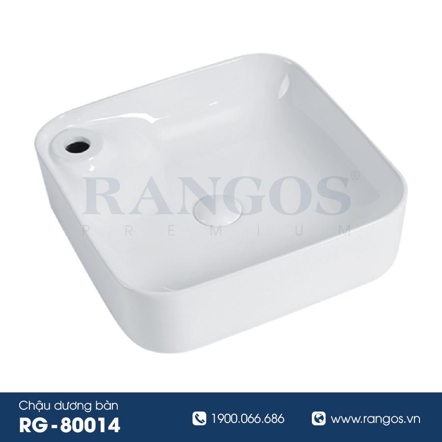 CHẬU RỬA LAVABO ĐẶT BÀN RANGOS RG-80017