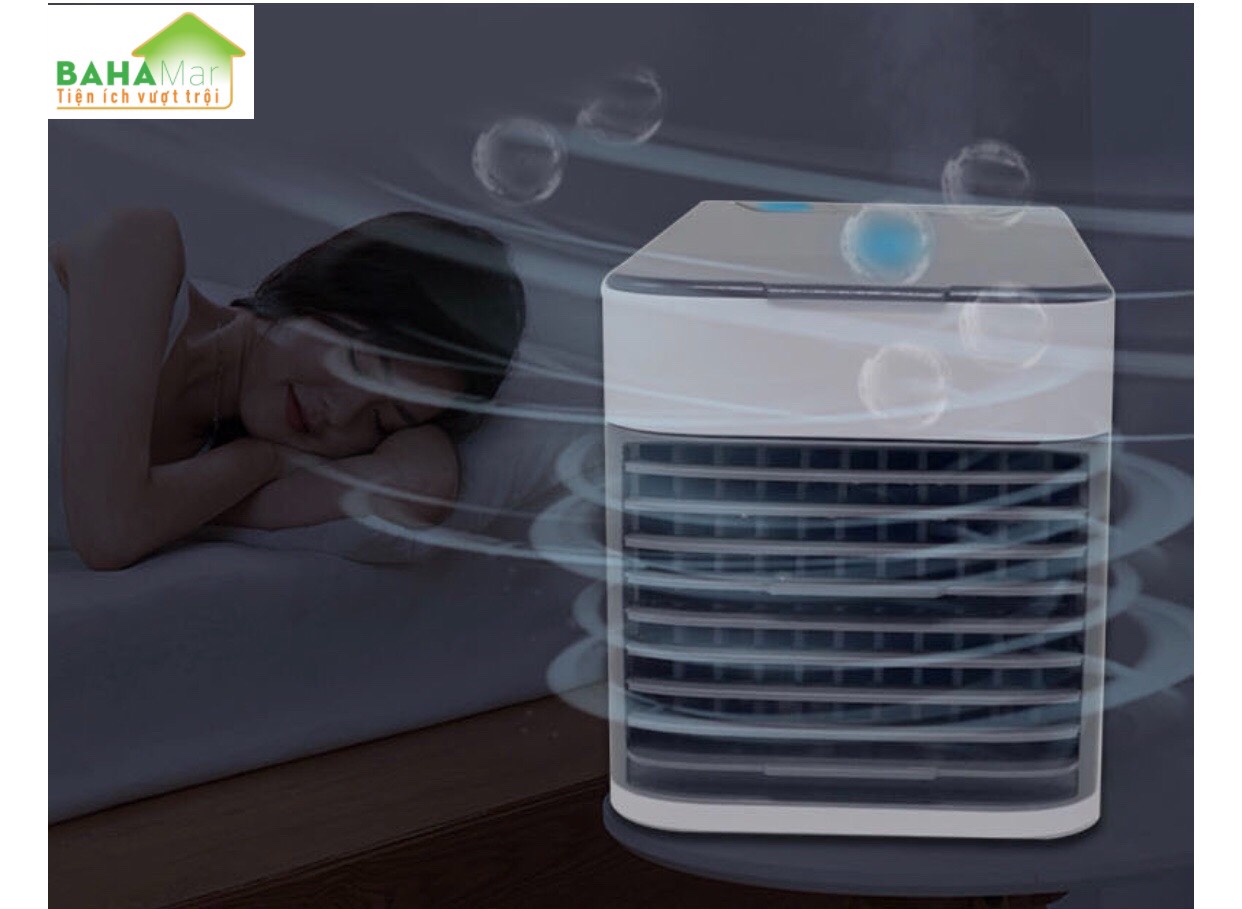 MÁY ĐIỀU HÒA KHÔNG KHÍ MINI - LÀM MÁT KHÔNG GIAN CÁ NHÂN "BAHAMAR" có thể cho nước hoặc nước đá tạo không khi mát lành