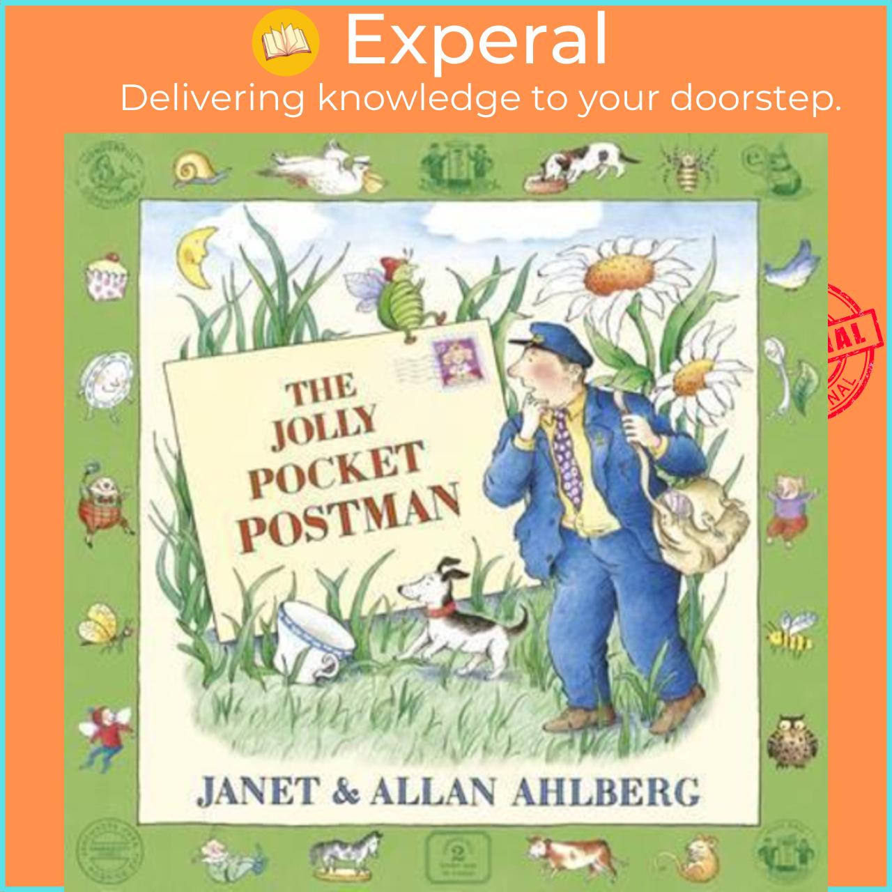 Hình ảnh Sách - The Jolly Pocket Postman by Allan Ahlberg (UK edition, hardcover)