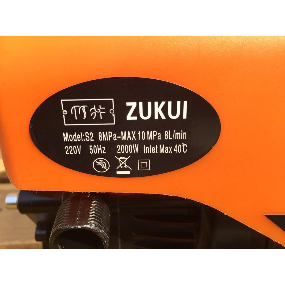 máy rửa xe zukui s1 2000w siêu mạnh mẽ tặng bình xịt bọt tuyết