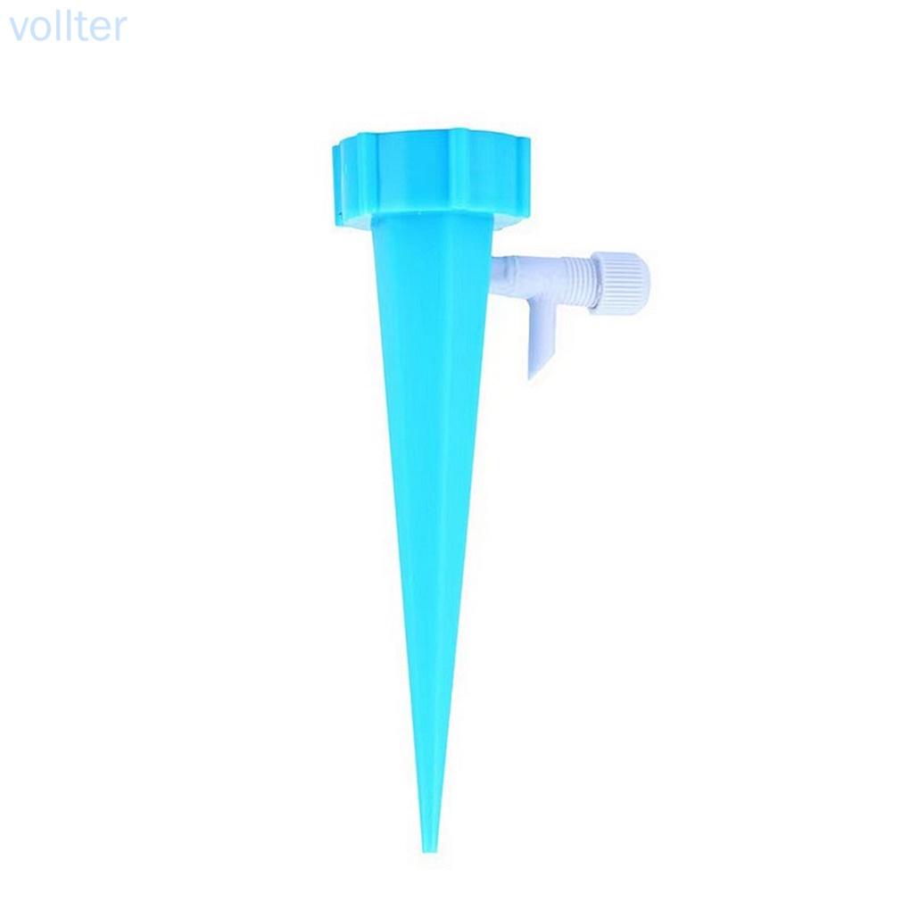 Plants Watering Spikes Adjustable Irrigation System Automatic Plastic Drip Devices, 12pcs, Blue