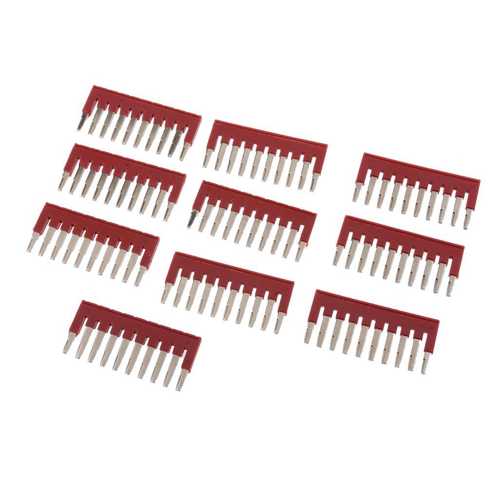 DIN Rail Terminal Block Ground Pack of 10 for DK2.5N Block