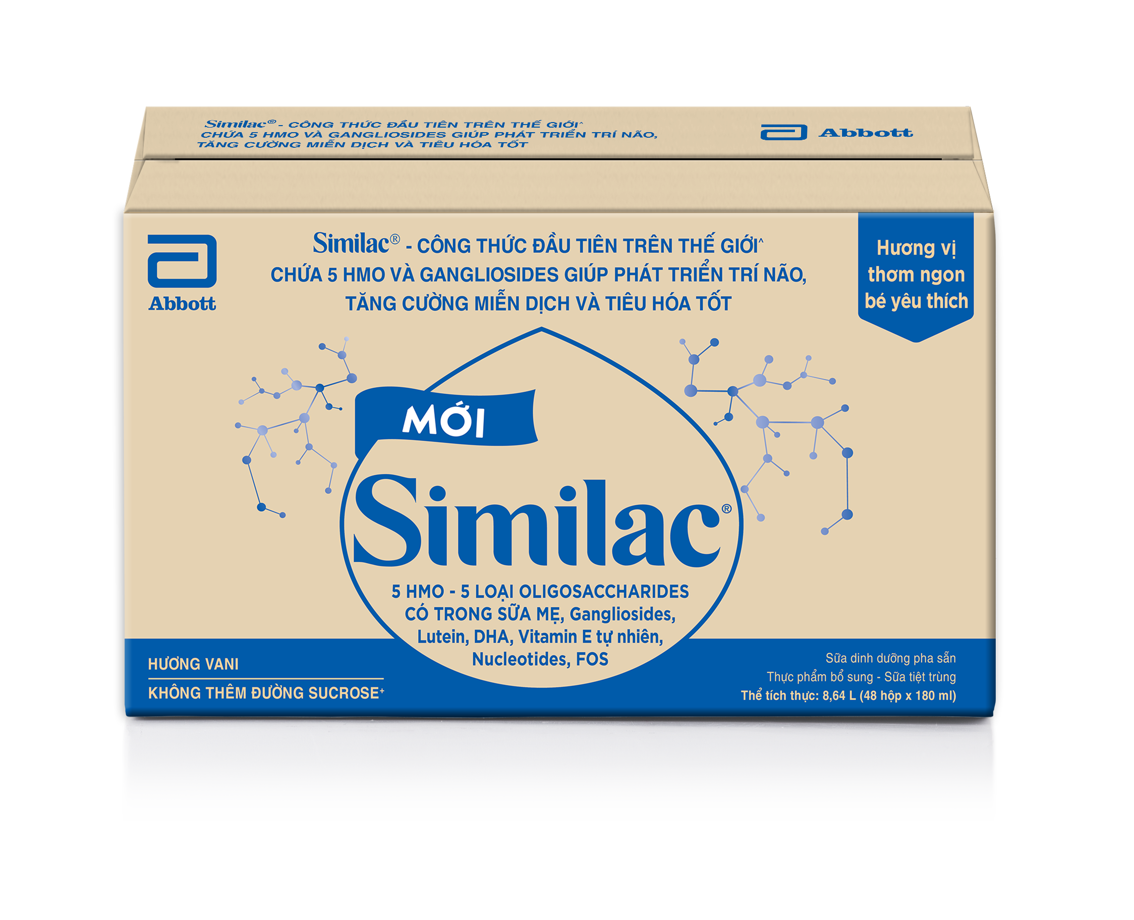 Thùng 48 Hộp Sữa Nước Abbott Similac 180ml cho trẻ từ 1 tuổi