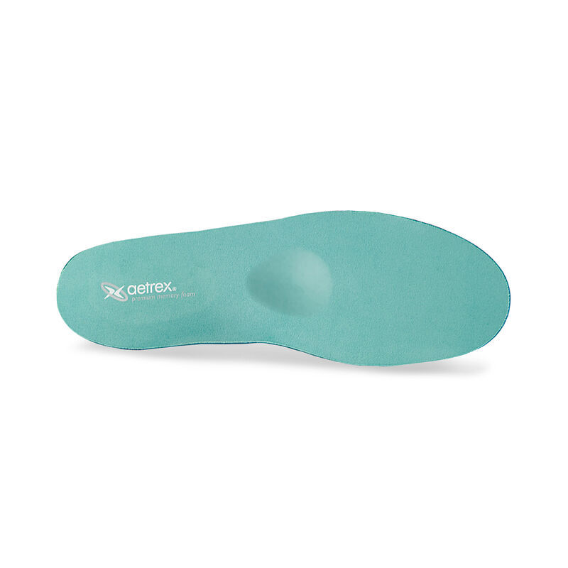 Lót giày y khoa nam Aetrex Premium Memory Foam, Metatarsal-cho chân vòm trung bình đến cao .có đệm nổi banh bàn chân