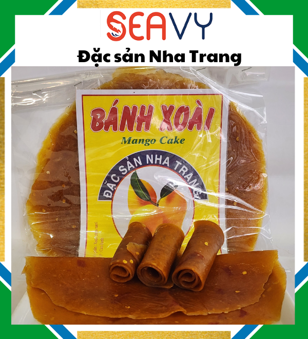 Đặc Sản Nha Trang - Bánh Xoài Muối Ớt Dẻo Thơm Lạ Miệng Seavy Gói 200gr