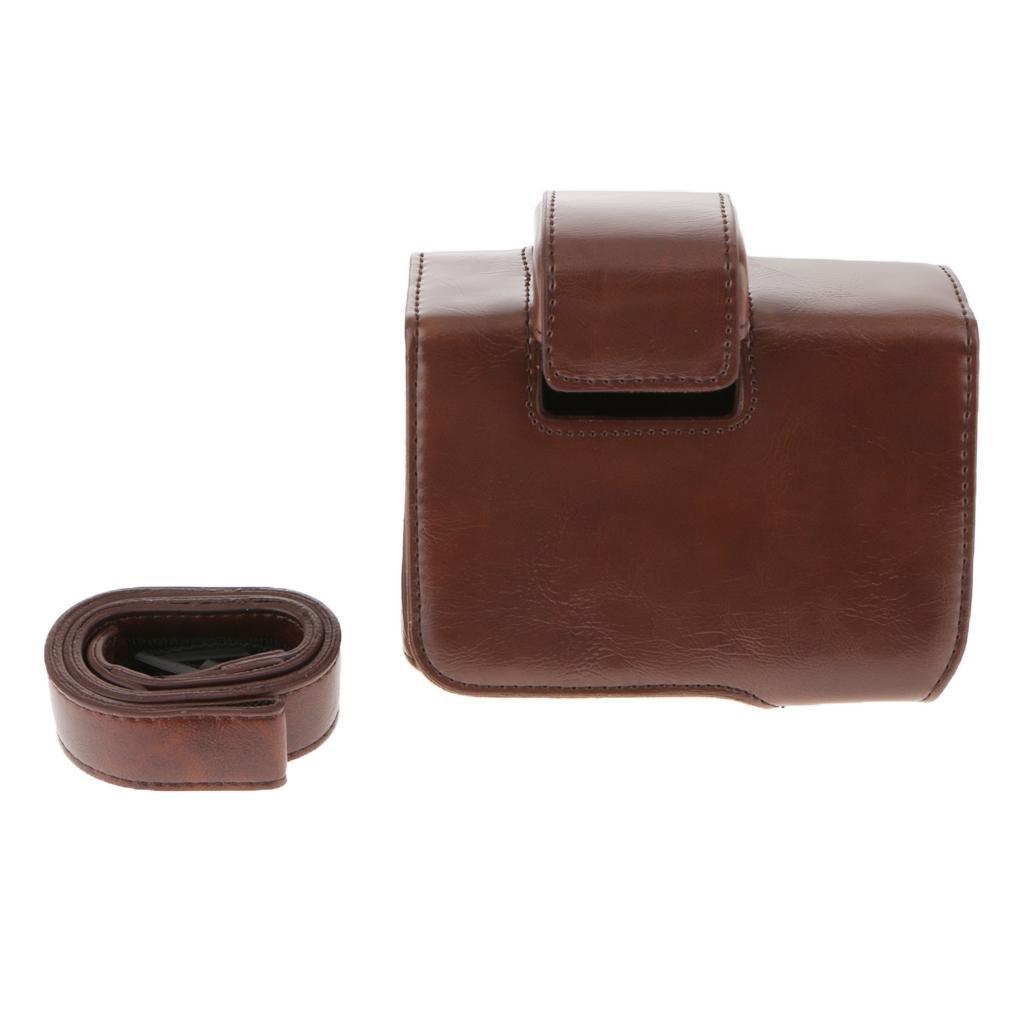 Camera Bag Protective Case Protector Cover for Olympus EM10II ( Coffee )