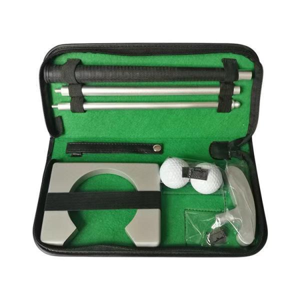 PU Leather Pouch Carrying Bag Lightweight Container Case Golf Putter Set Bag