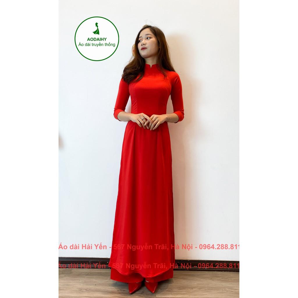 Áo dài trơn các màu, Áo dài truyền thống, Áo 4 tà