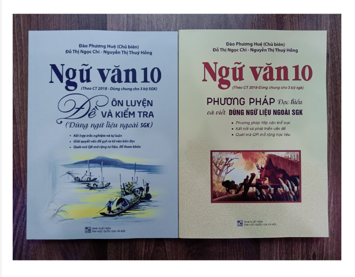 Sách - Combo 2 cuốn Ngữ Văn 10 đề ôn luyện và kiểm tra + Phương pháp đọc hiểu và viết (Dùng ngữ liệu ngoài sgk)