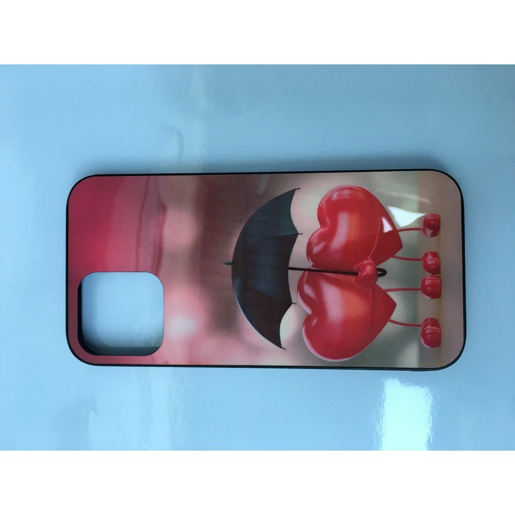 Ốp điện thoại mặt kính cường lực dành cho iphone 12 / 12 pro / 12pro max
