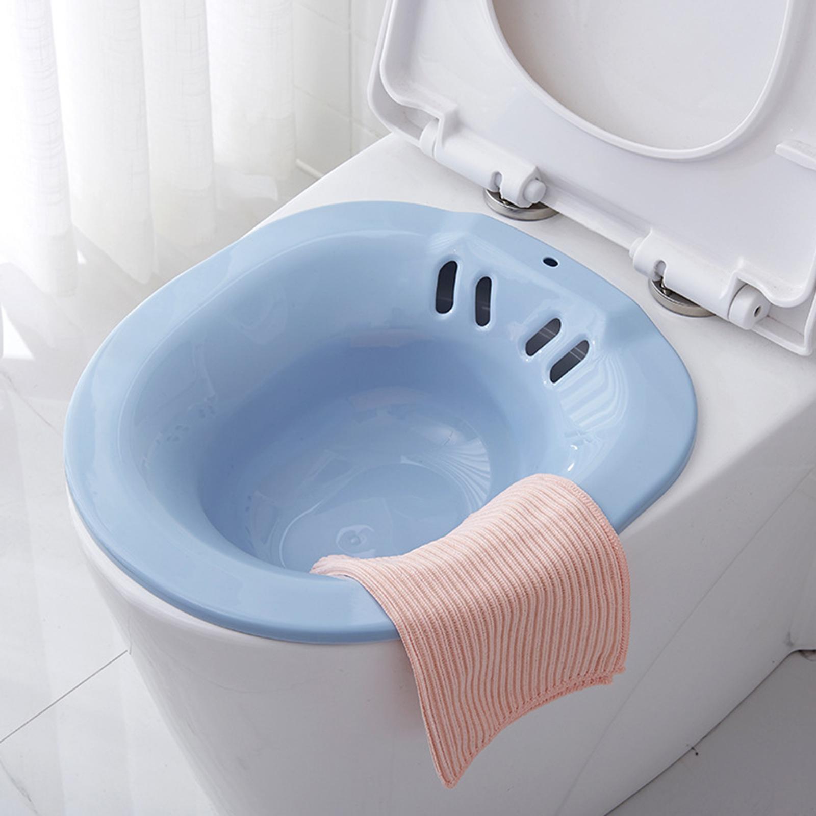 Toilet Bidet Steam Seat Bidet Basin Drain Holes for Women Home Use Travel
