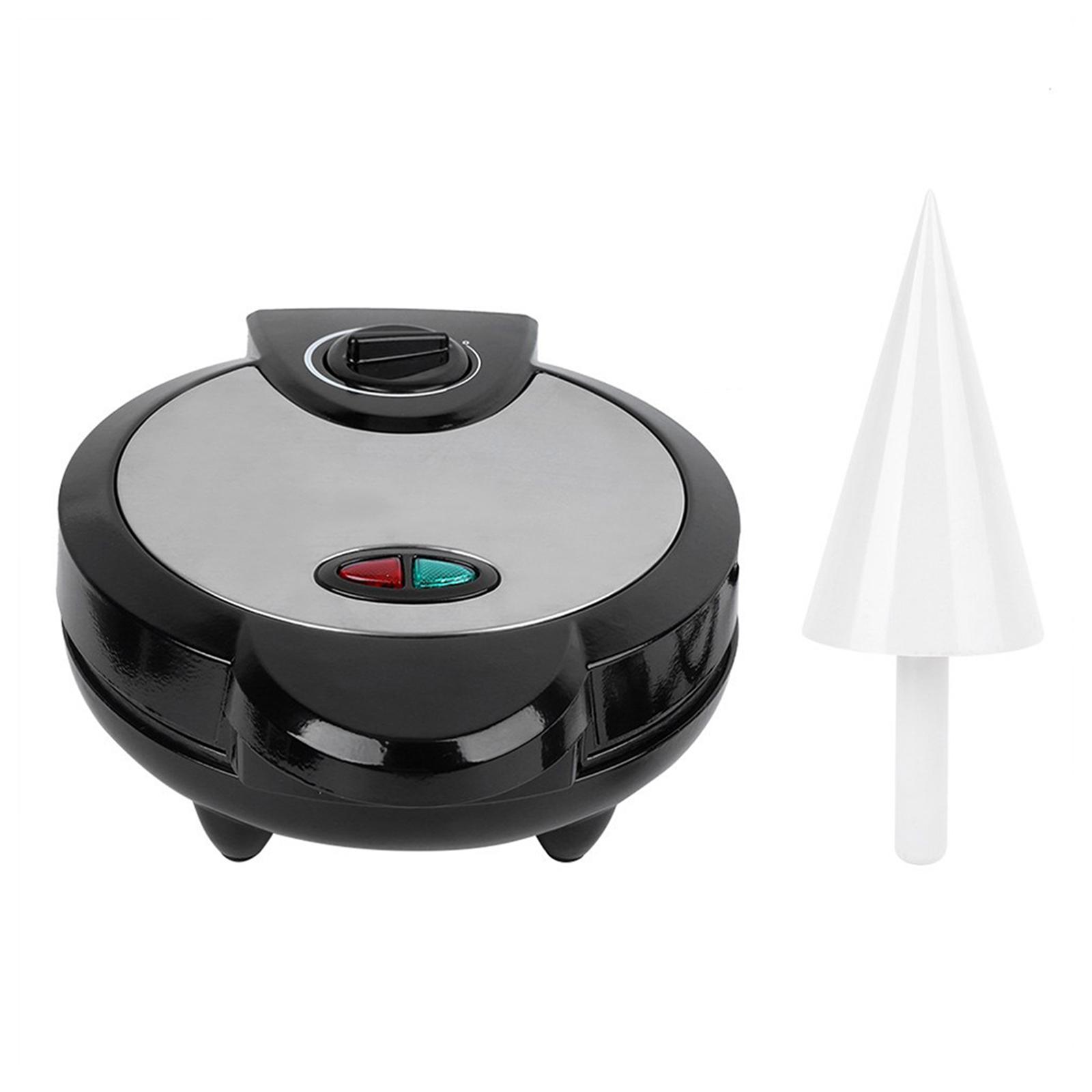 Máy Làm Kem Và Khuôn Bánh Quế Không Dính Bằng Điện 1200W