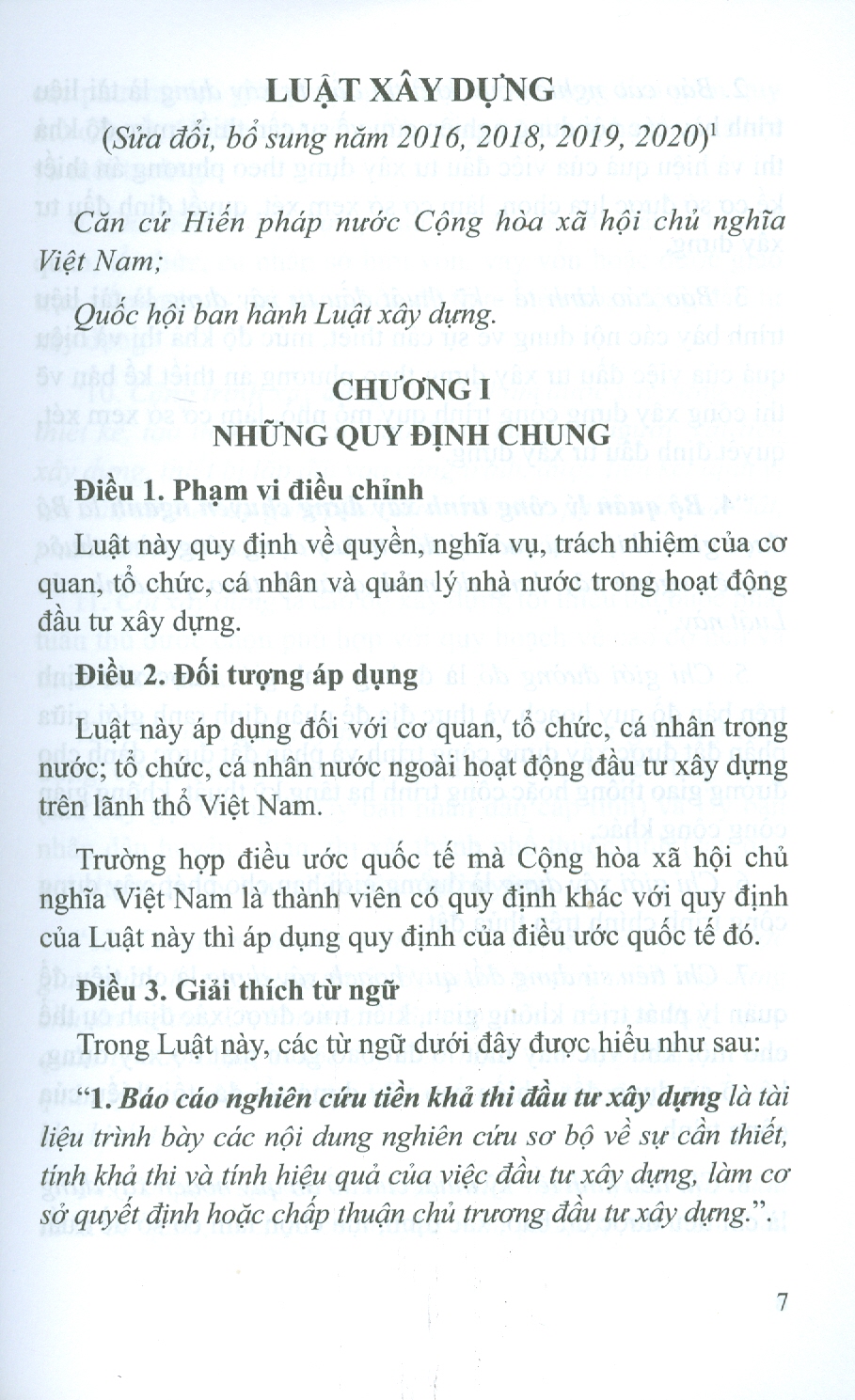 Luật Xây Dựng - Luật Kiến Trúc (Song ngữ Việt - Anh)
