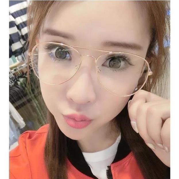 Kính thời trang- kính mắt mèo giả cận cá tính