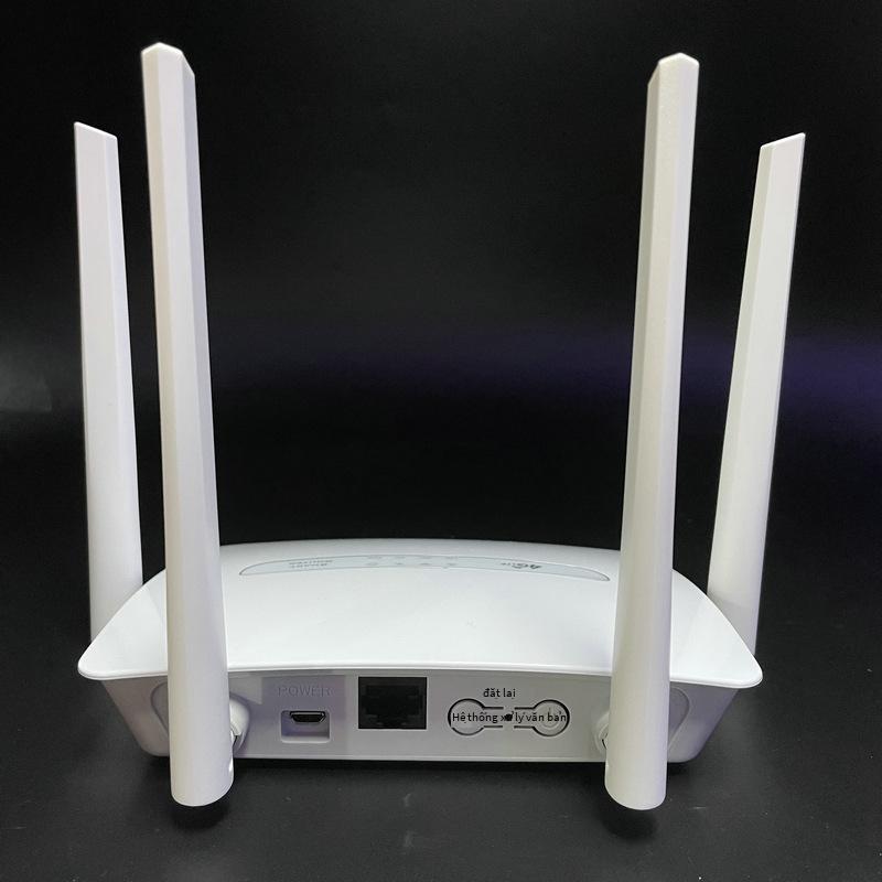 Bộ định tuyến không dây 4G phong cách mới nhất Thẻ cắm du lịch văn phòng tại nhà CPE băng thông rộng không dây sang có dây Mã Lai phiên bản crack không giới hạn