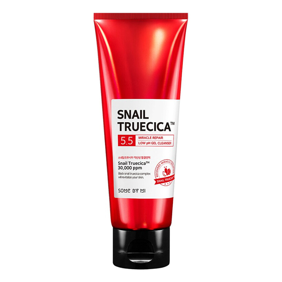 Sữa Rửa Mặt Tạo Bọt Mịn Snail Truecica Miracle Repair Low PH Gel Cleanser 100ml