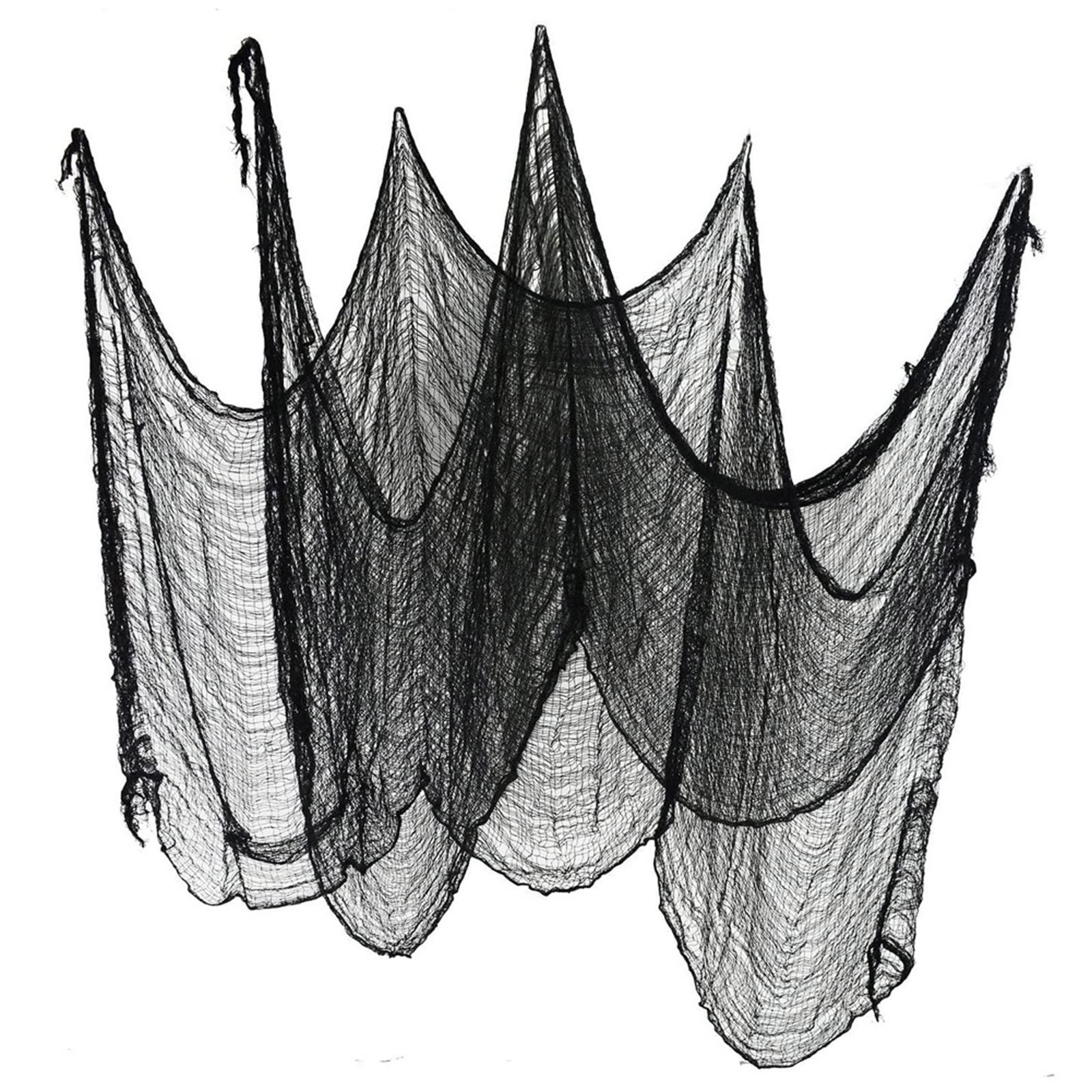 Halloween Creepy Cloth Outdoor Hanging Scary Gauze for Party Hats Cape Props