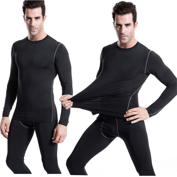 Áo tập thể thao nam cao cấp bó sát co giản thoải mái - Áo tập Legging giữ nhiệt cao cấp