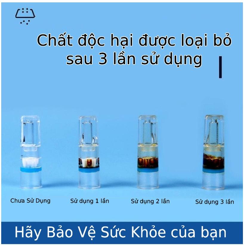 Hộp 100 đầu lọc khói giảm độc tố