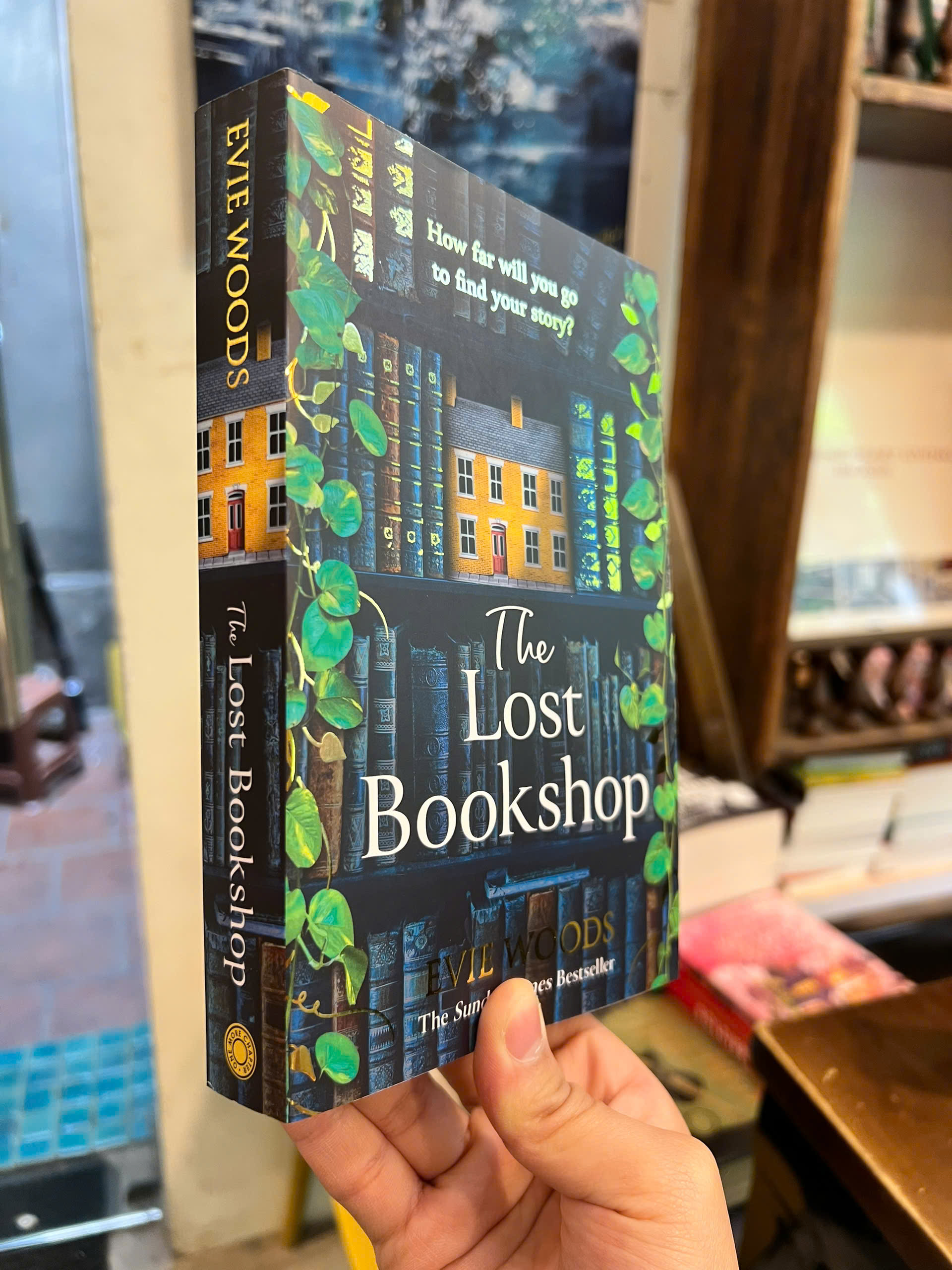Sách - The Lost Bookshop by Evie Woods | Fantasy / Historical Fiction / Ngoại văn Nhập khẩu UK