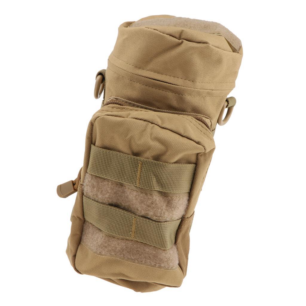 Nylon Outdoor Molle Water Bottle Pouch Holder Carrier Bag