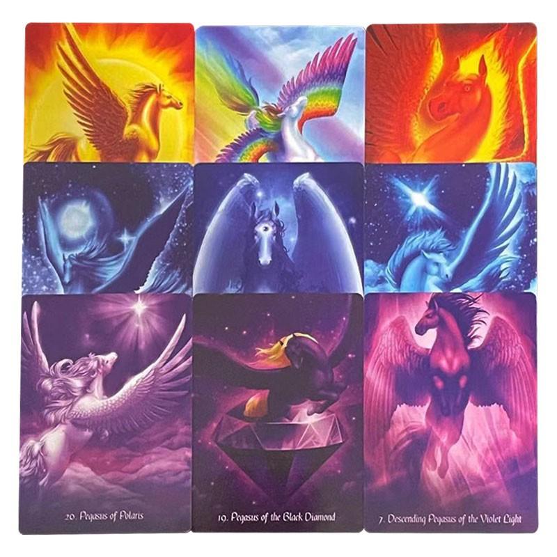 Bài Oracle Pegasus Phiên Bản Óng Ánh Đặc Biệt Tặng Đá Thanh Tẩy