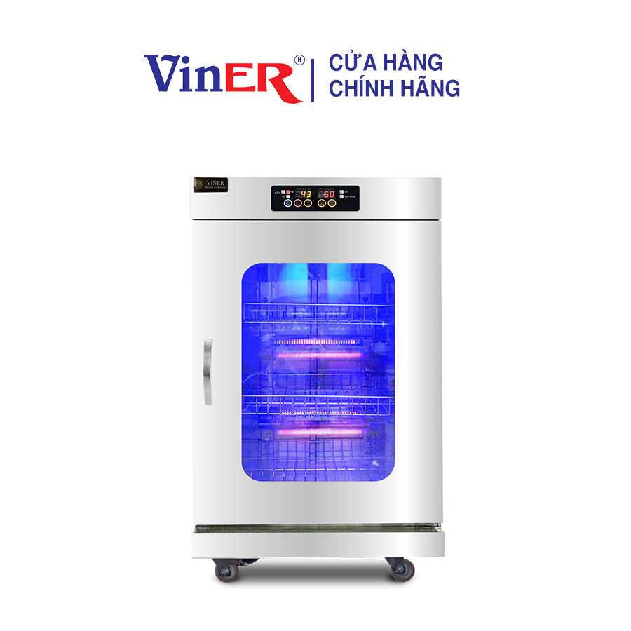 [HÀNG CHÍNH HÃNG] Tủ sấy bát cánh kính 400L