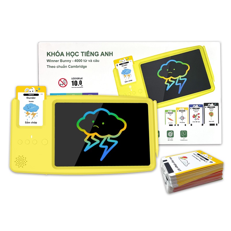 Máy Dạy Học Tiếng Anh Cho Trẻ i-Tek: Phương pháp học sáng tạo, toàn diện, chương trình học của Cambridge - Hàng chính hãng