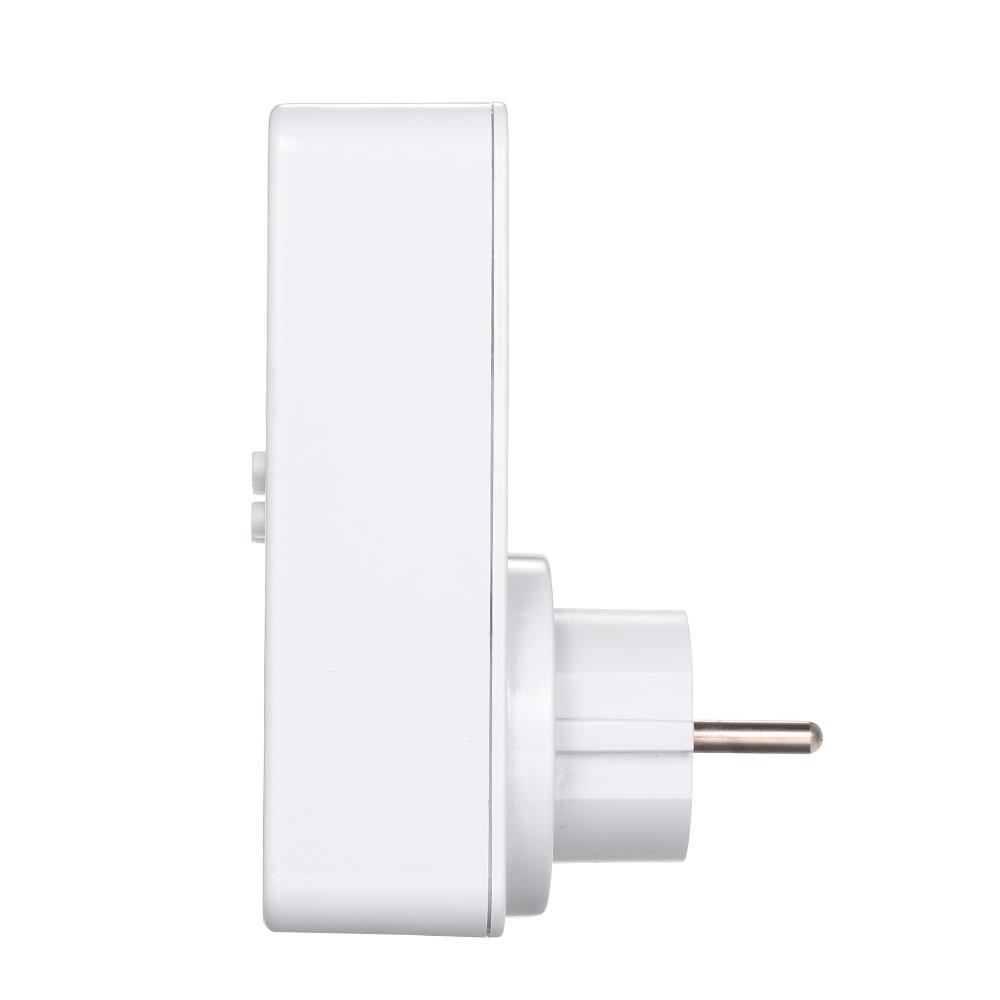 Digital Timer Switch Socket LCD Display Plug-in Programmable Time Switch Energy Saving Intelligent Electronic Timing Socket