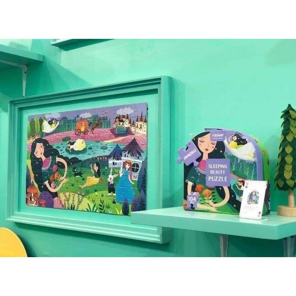 Đồ chơi ghép hình Mideer Puzzle MD3028 – Người đẹp ngủ trong rừng (104 mảnh ghép)