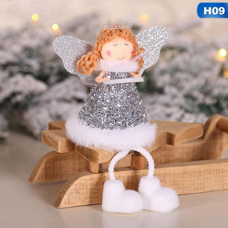 Tmdbyx Búp bê thiên thần dễ thương trang trí cây thông Giáng sinh/năm mới nhất