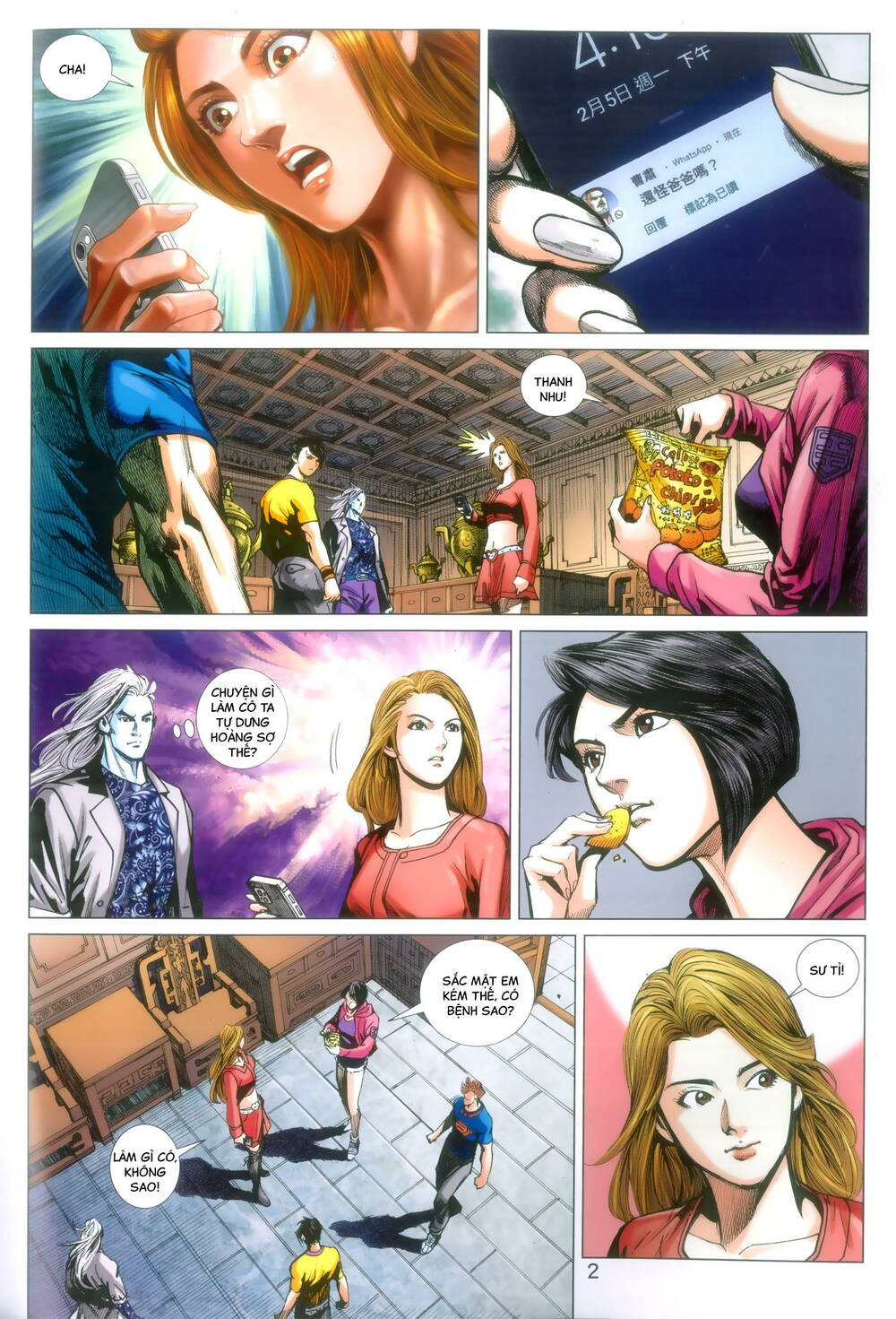 Long Hổ 5 Thế 3 Thế Cừu chapter 90 2