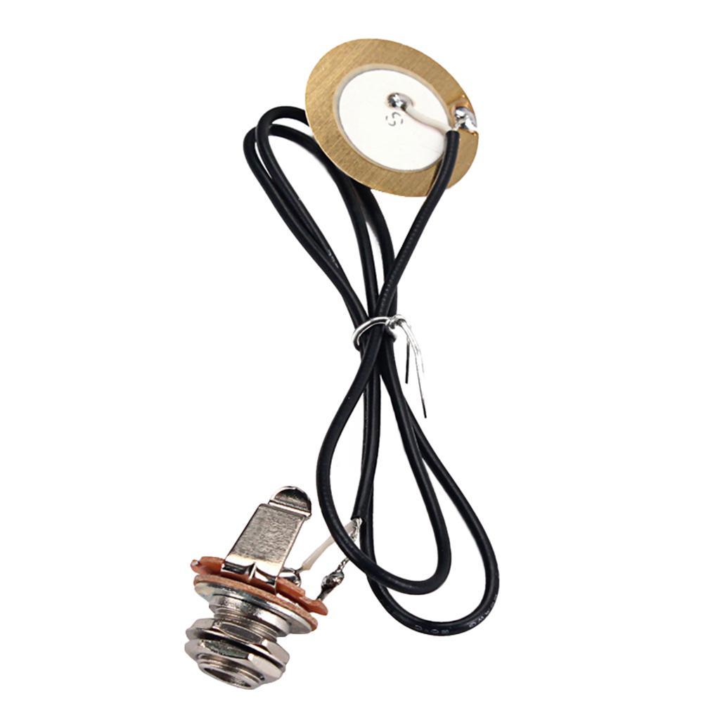 3-5pack 1 Piece Guitar Pickup Piezo Transducer for Mandolin Banjo Box Guitar