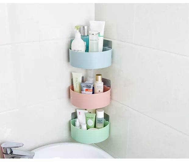 Combo 5 Món Bộ Kệ Góc Dán Tường Siêu Chắc Không Khoan Vít