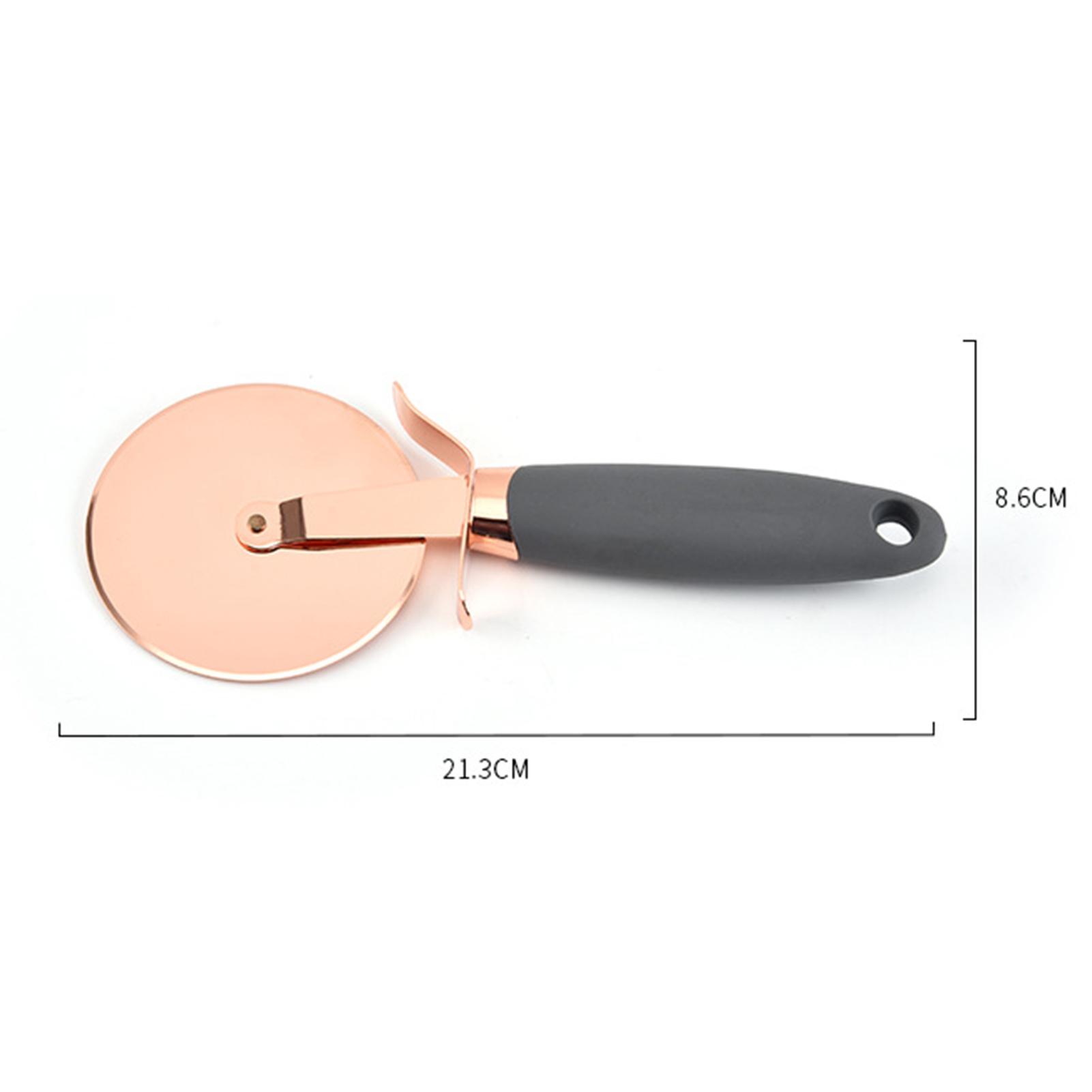 Set 7 Dụng Cụ Nhà Bếp Và Đồ Dùng Nhà Bếp Tiện Ích Bằng Thép Không Gỉ Mạ Đồng Có Tay Cầm Chống Trượt