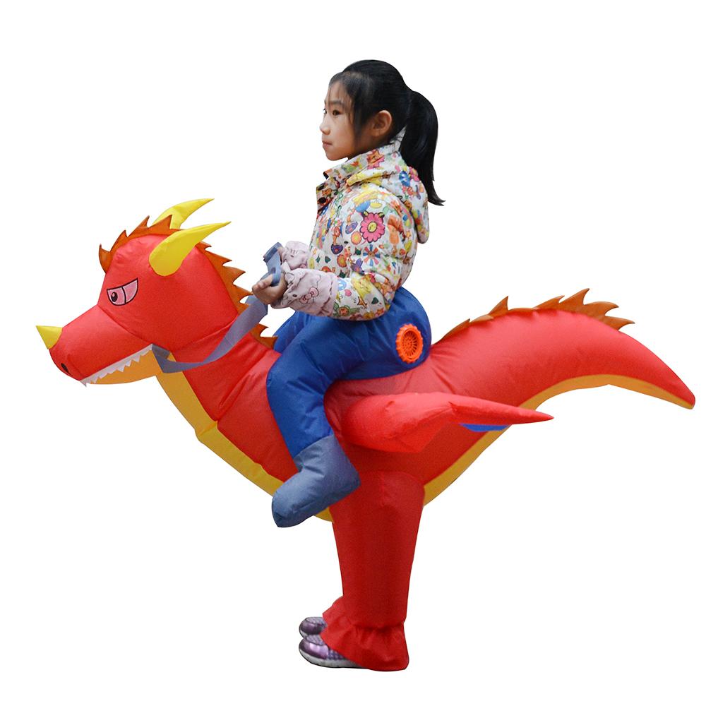 Trang phục khủng long bơm hơi cho trẻ em cosplay cho buổi biểu diễn sân khấu tiệc Halloween
