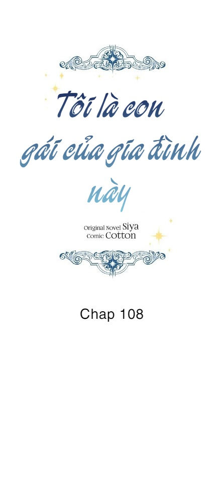 tôi là tiểu thư của gia đình này chapter 108 2