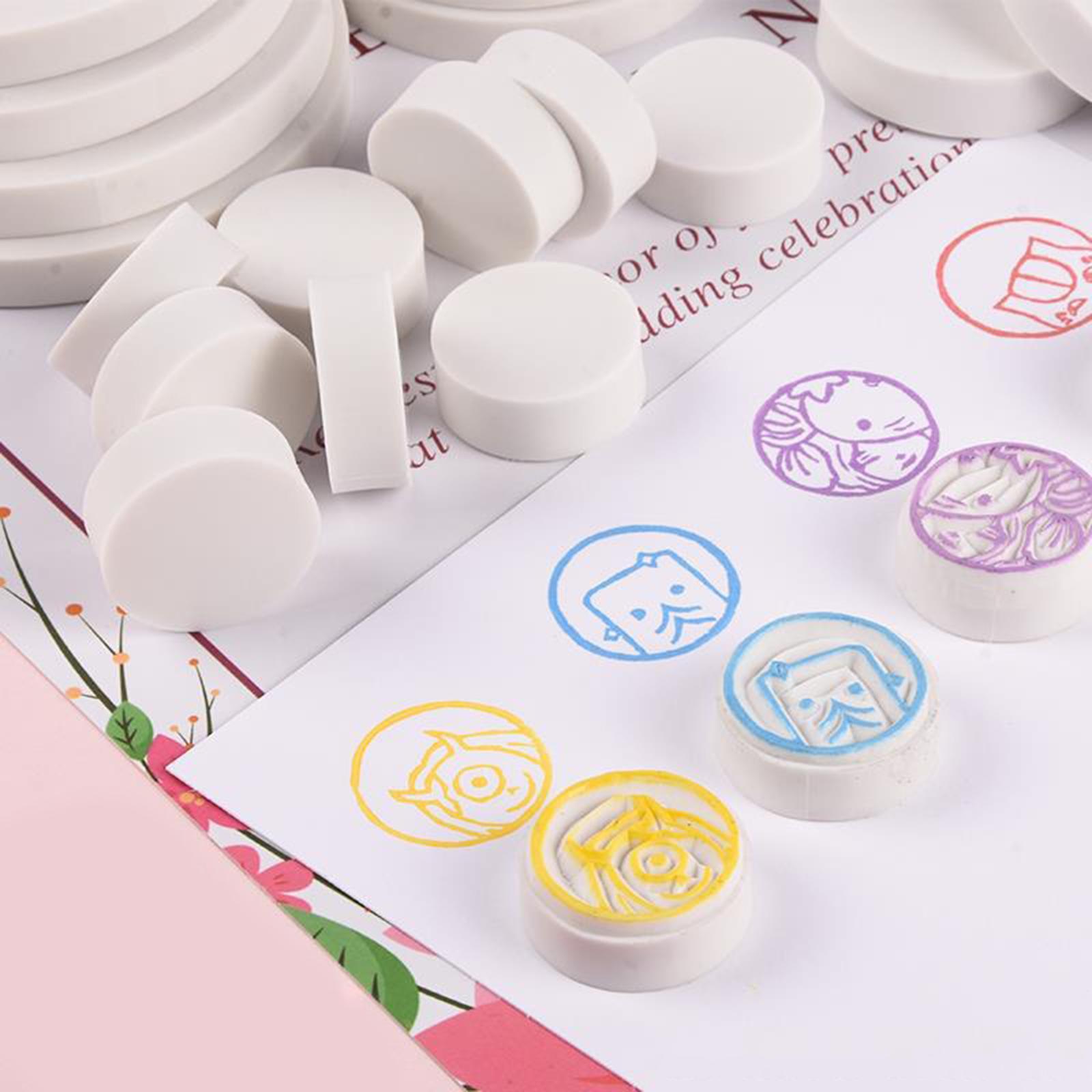 Rubber Stamp Making Kit Rubber Carving Blocks for Stamp