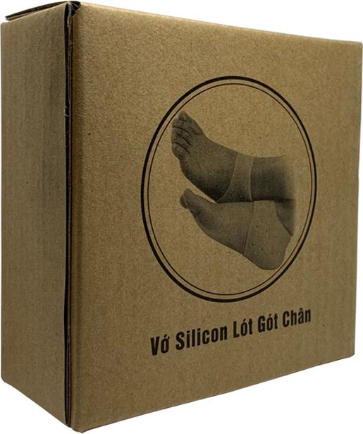 Combo 3 đôi Silicon bảo vệ gót chân - màu trắng