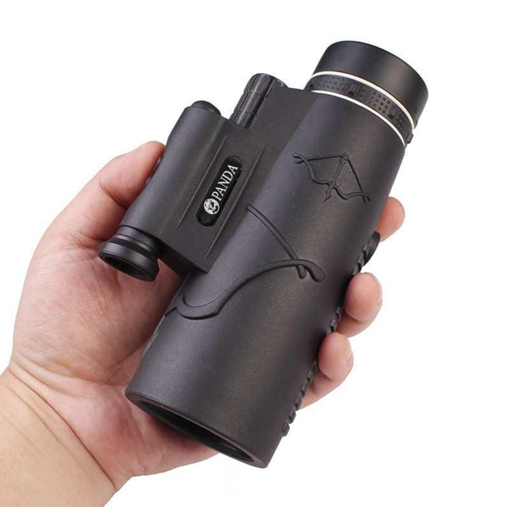 12x50 High Definition Monocular Night Vision Monocular IR Illuminator Telescope with Tripod Phone Mount Carrying